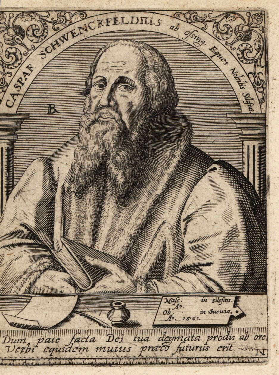 Caspar Schwenckfeld tekijältä Theodore de Bry