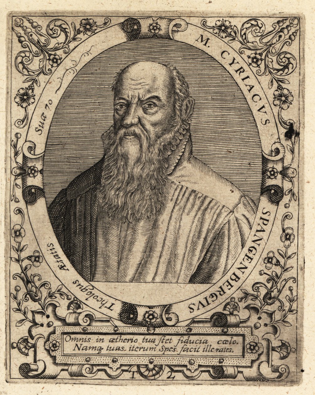 Cyriacus Spangenberg tekijältä Theodore de Bry