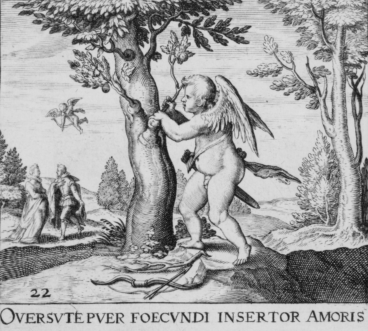 Maalliset tunnukset, 1611. tekijältä Theodore de Bry