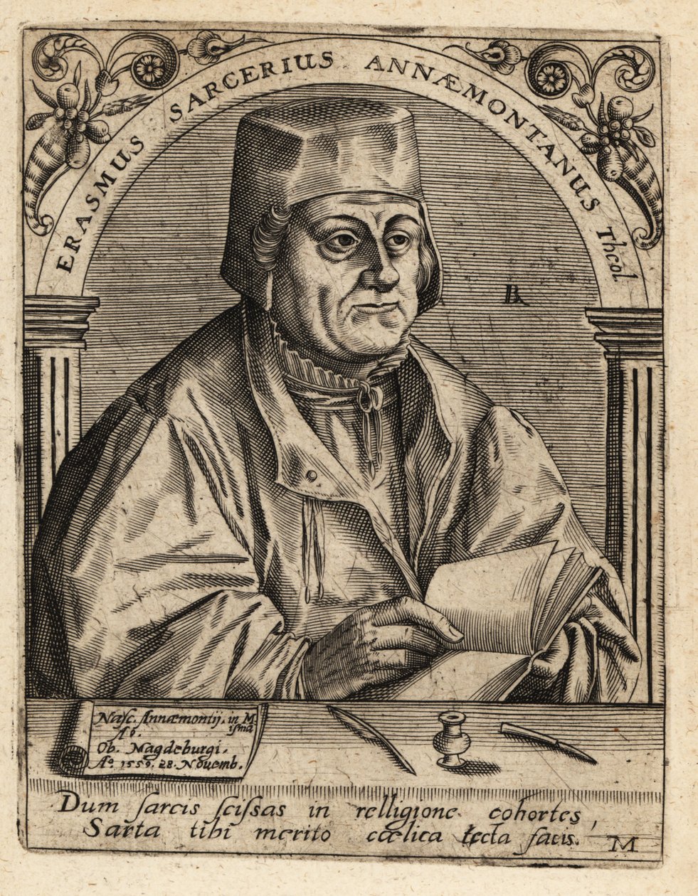 Erasmus Sarcerius tekijältä Theodore de Bry