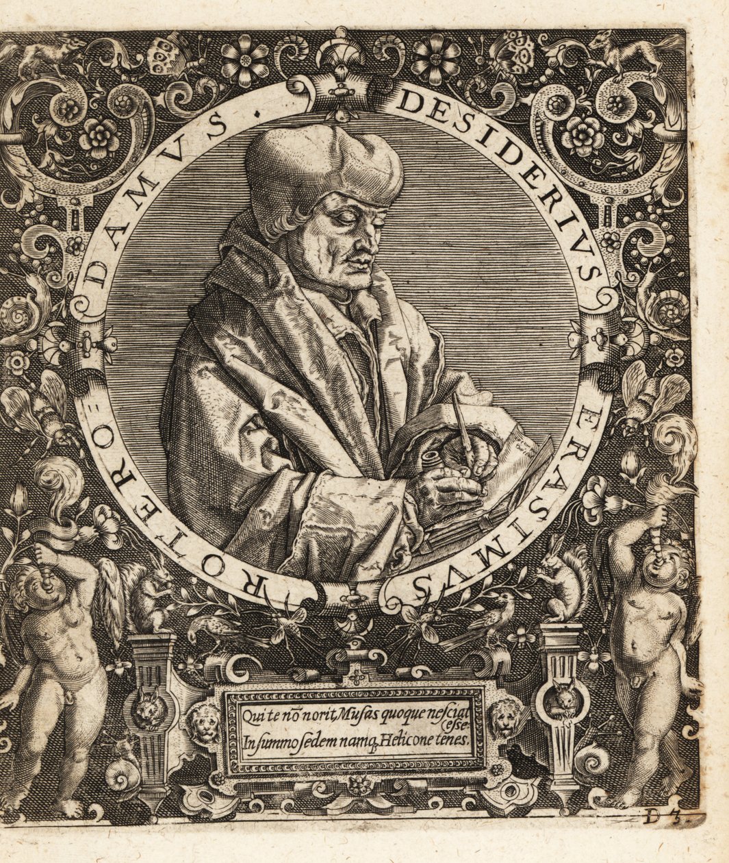 Erasmus Rotterdamilainen tekijältä Theodore de Bry