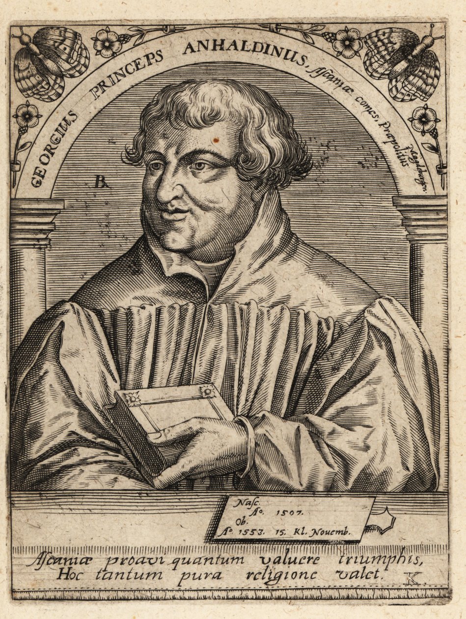 George III, Anhalt-Dessaun prinssi tekijältä Theodore de Bry