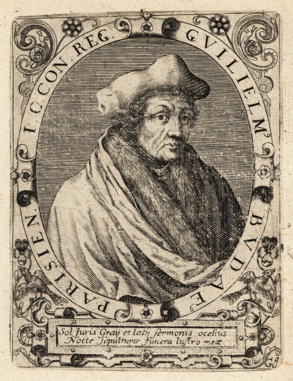 Guillaume Bude tekijältä Theodore de Bry