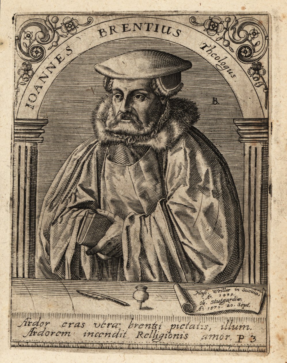 John Brenz tekijältä Theodore de Bry