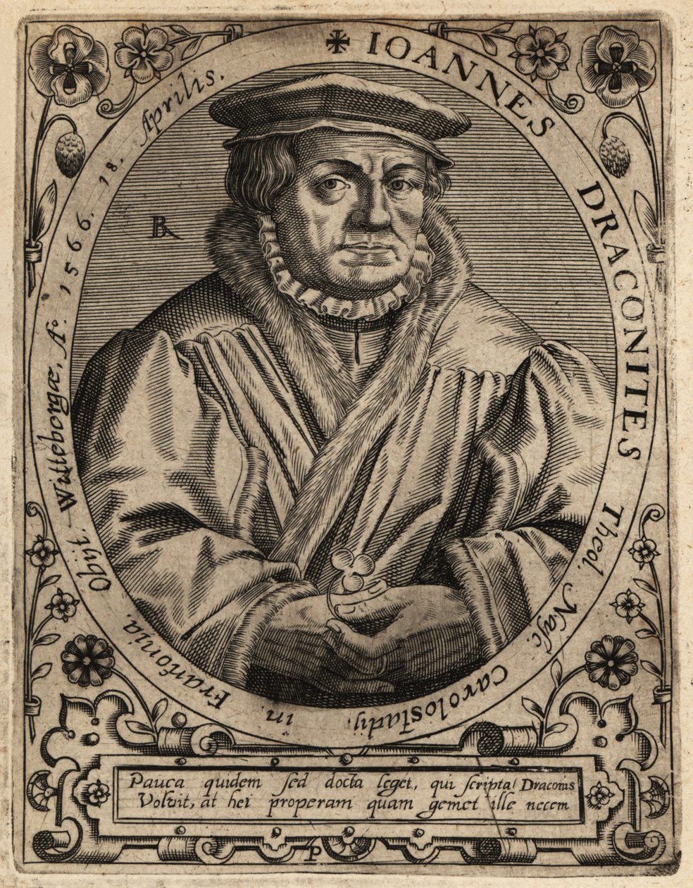 Johann Draconites tekijältä Theodore de Bry