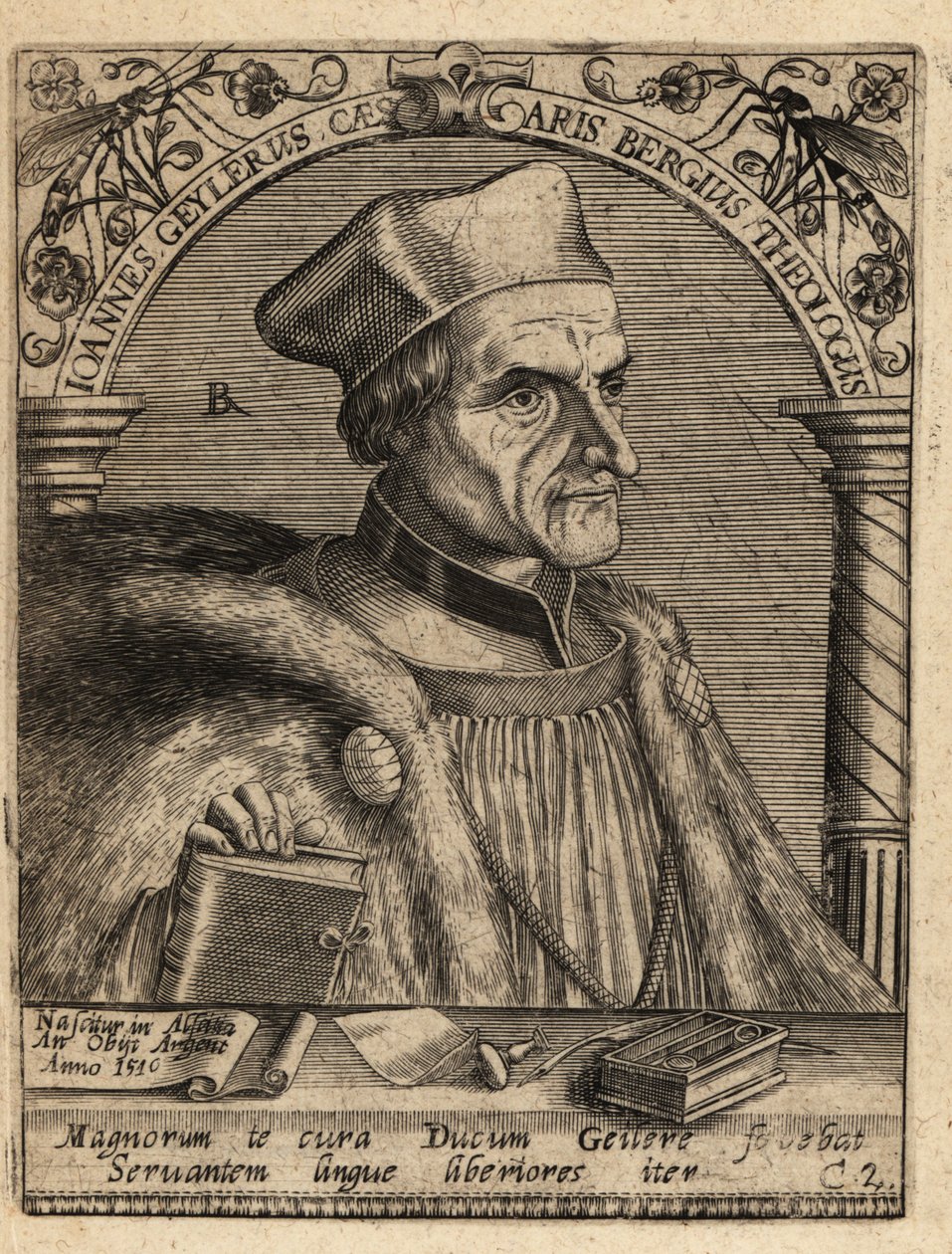 Johann Geiler Kaisersbergistä tekijältä Theodore de Bry