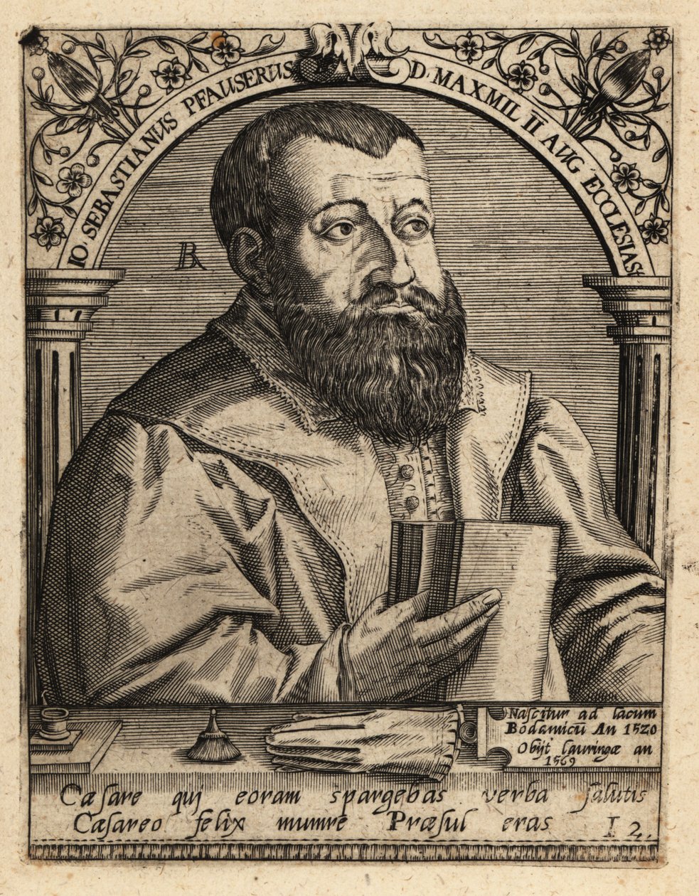 Johann Sebastian Pfauser tekijältä Theodore de Bry