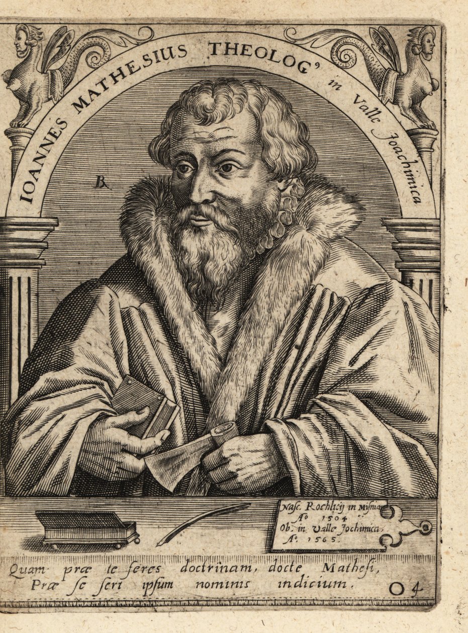 Johannes Mathesius tekijältä Theodore de Bry
