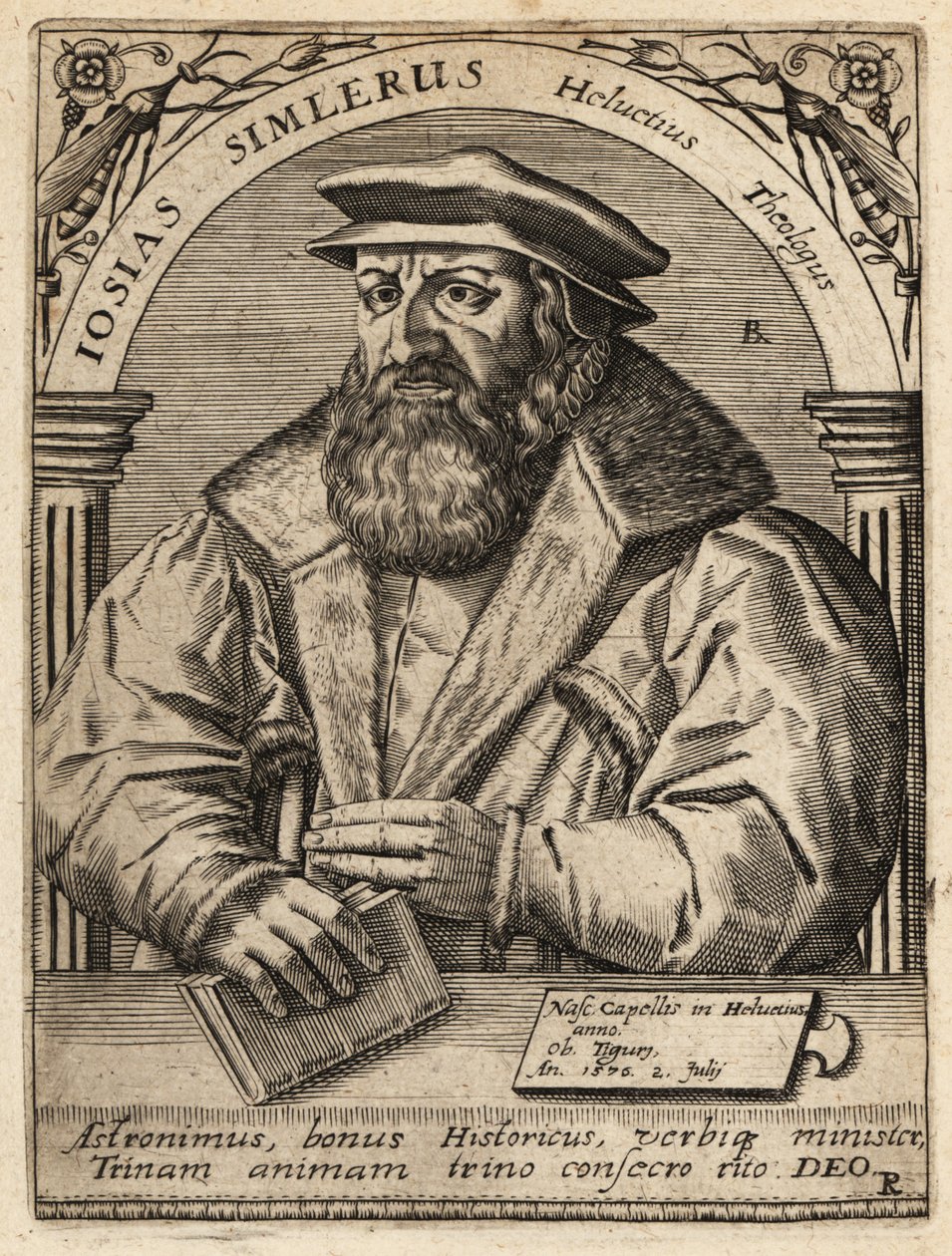 Josias Simmler tekijältä Theodore de Bry