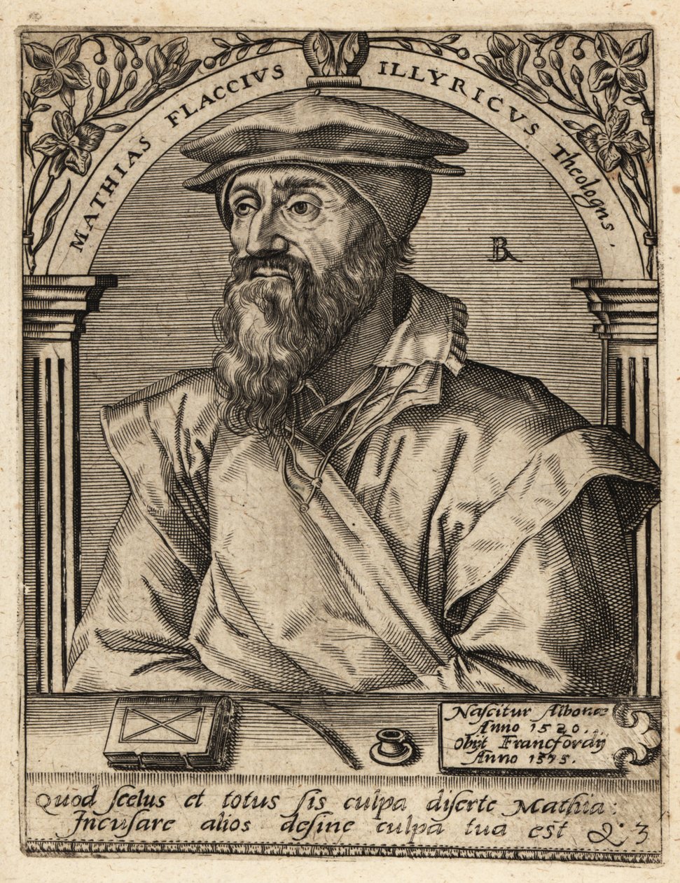 Matthias Flacius tekijältä Theodore de Bry