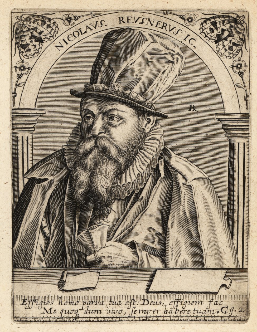Nicolaus Reusner tekijältä Theodore de Bry
