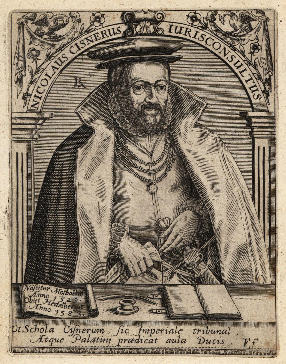 Nicholas Cisnerus tekijältä Theodore de Bry
