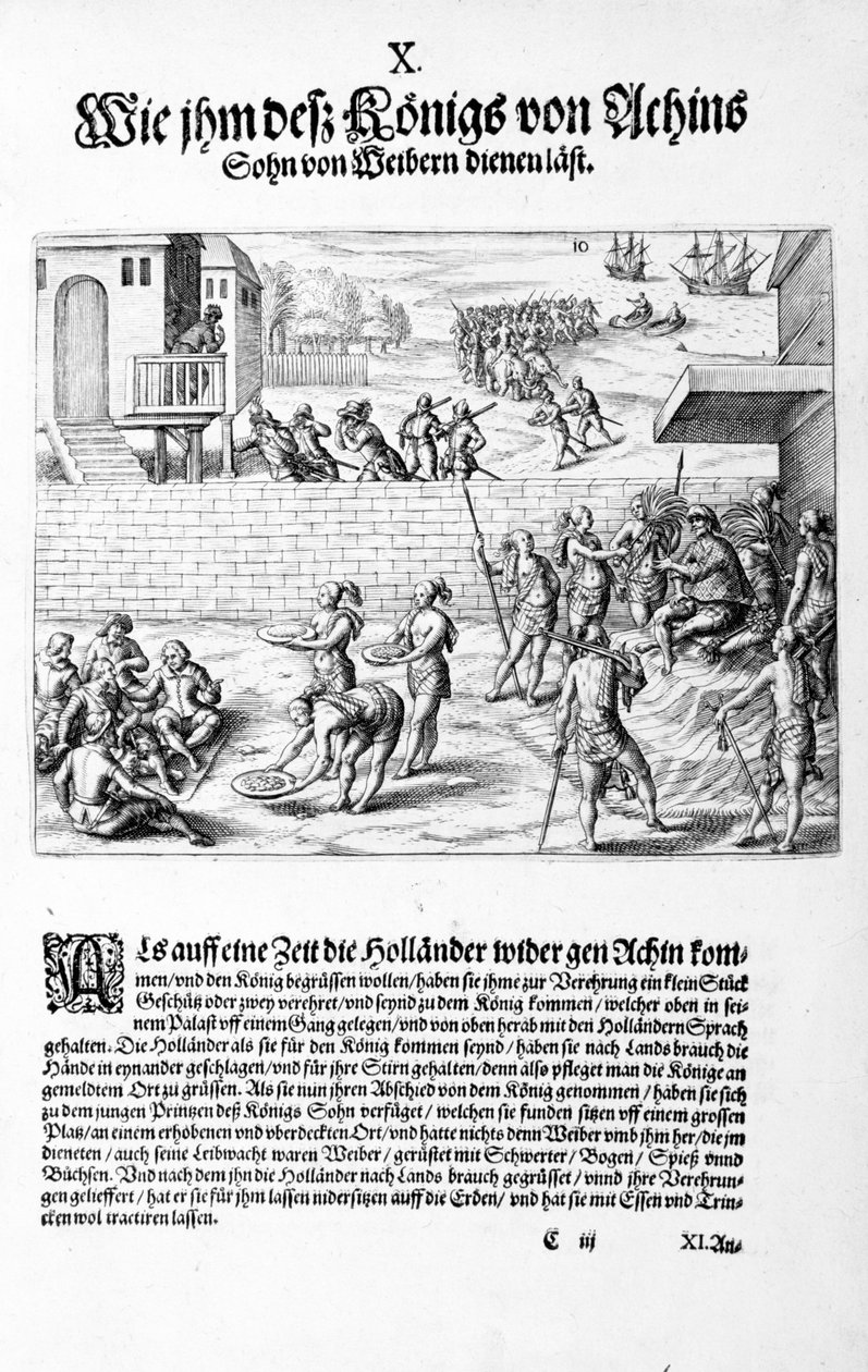 Uhrit kuninkaalle, 1606 tekijältä Theodore de Bry