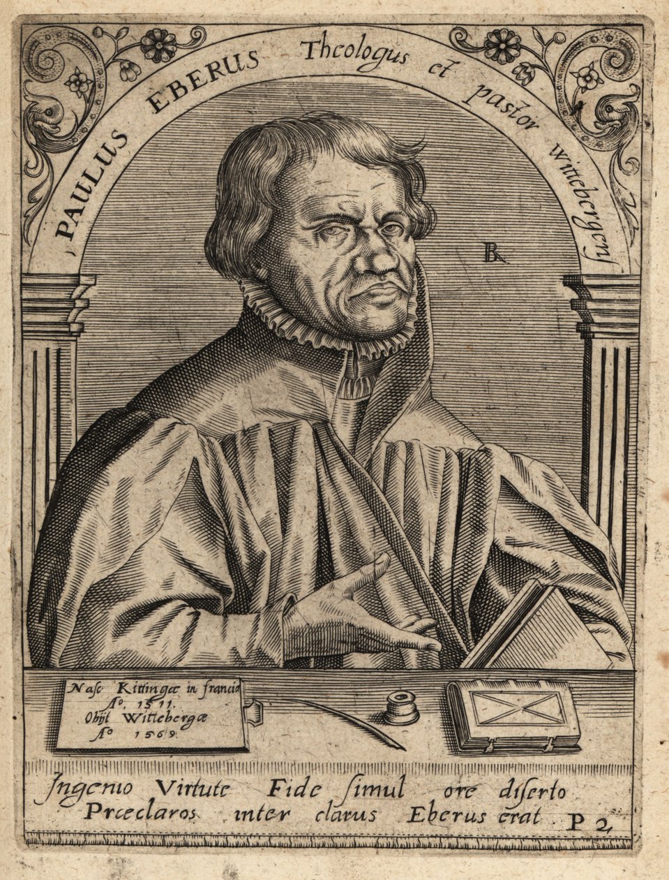 Paul Eber tekijältä Theodore de Bry