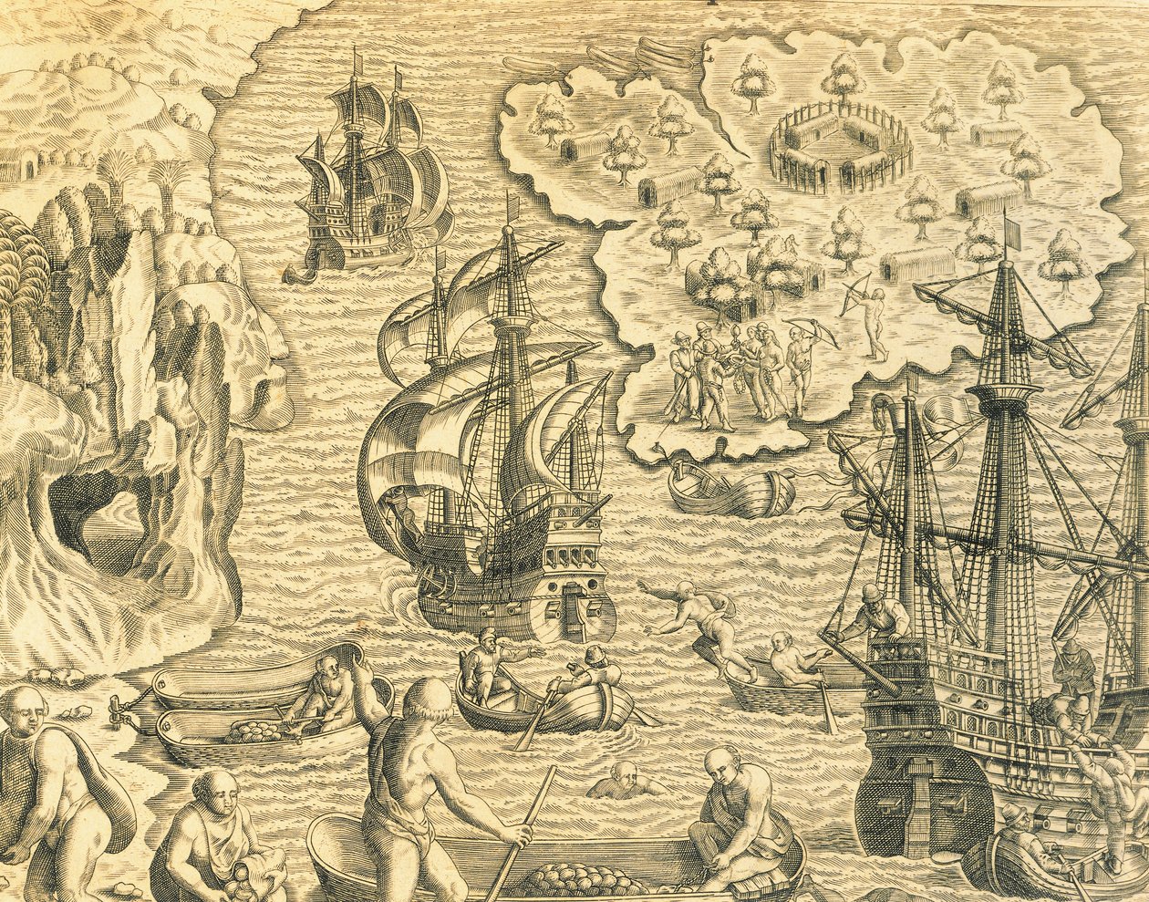 Helmisaaret tekijältä Theodore de Bry
