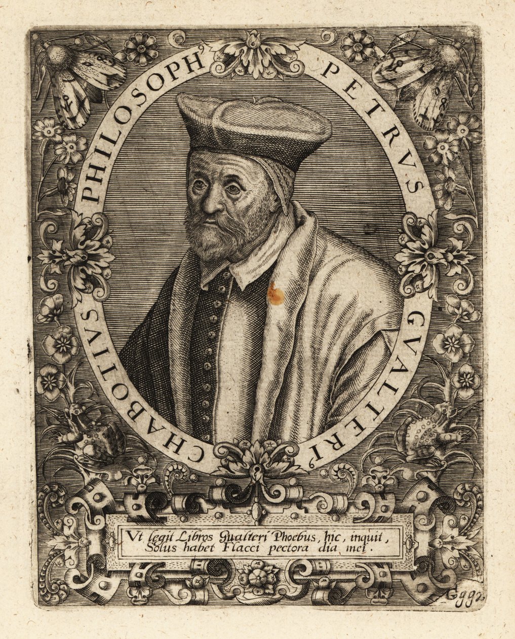 Pierre Gautier Chabot, ranskalainen humanistikirjailija. tekijältä Theodore de Bry