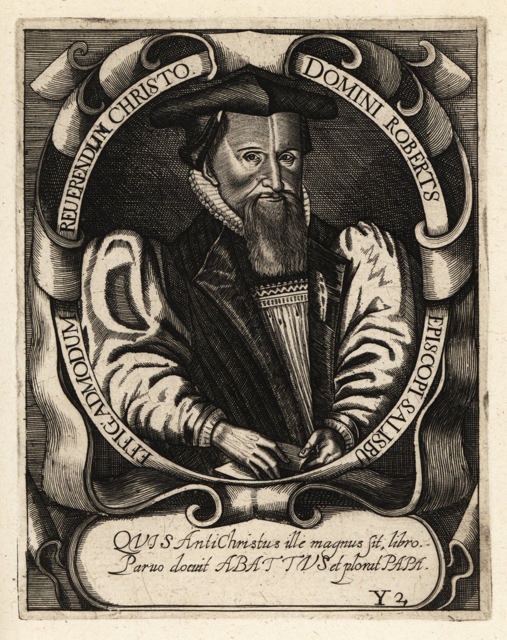 Robert Abbot, Salisburyn piispa tekijältä Theodore de Bry