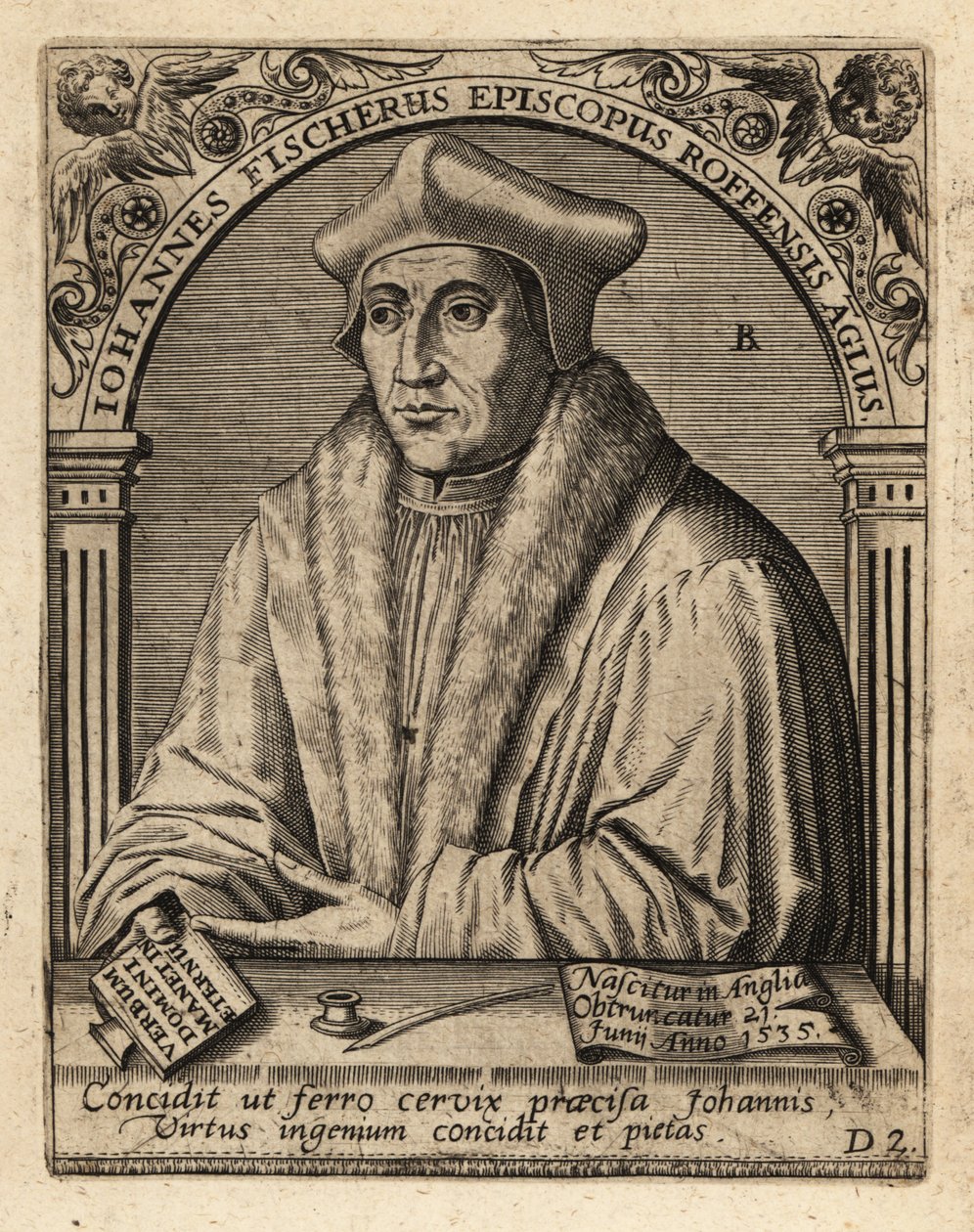 Pyhä John Fisher tekijältä Theodore de Bry
