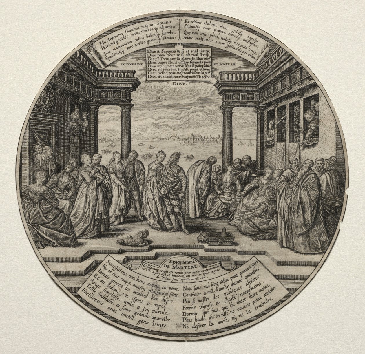Venetsialainen pallo. tekijältä Theodore de Bry