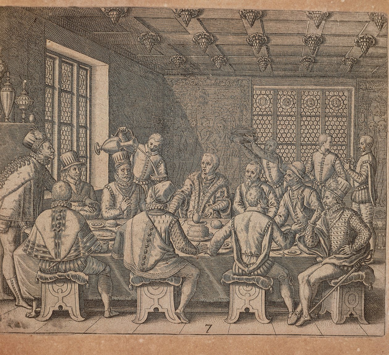aKolumbuksen muna, Theodor de Bryn (1528-1598) kaiverrus Americae pars quarta, sive, Insignis et admiranda historia de reperta primum Occidentali India Christopher Columbus, Girolamo Benzoni tekijältä Theodore de Bry