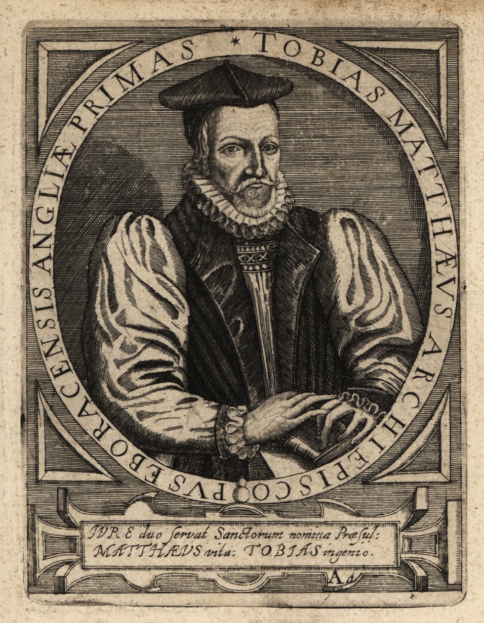 Tobias Matthew tekijältä Theodore de Bry