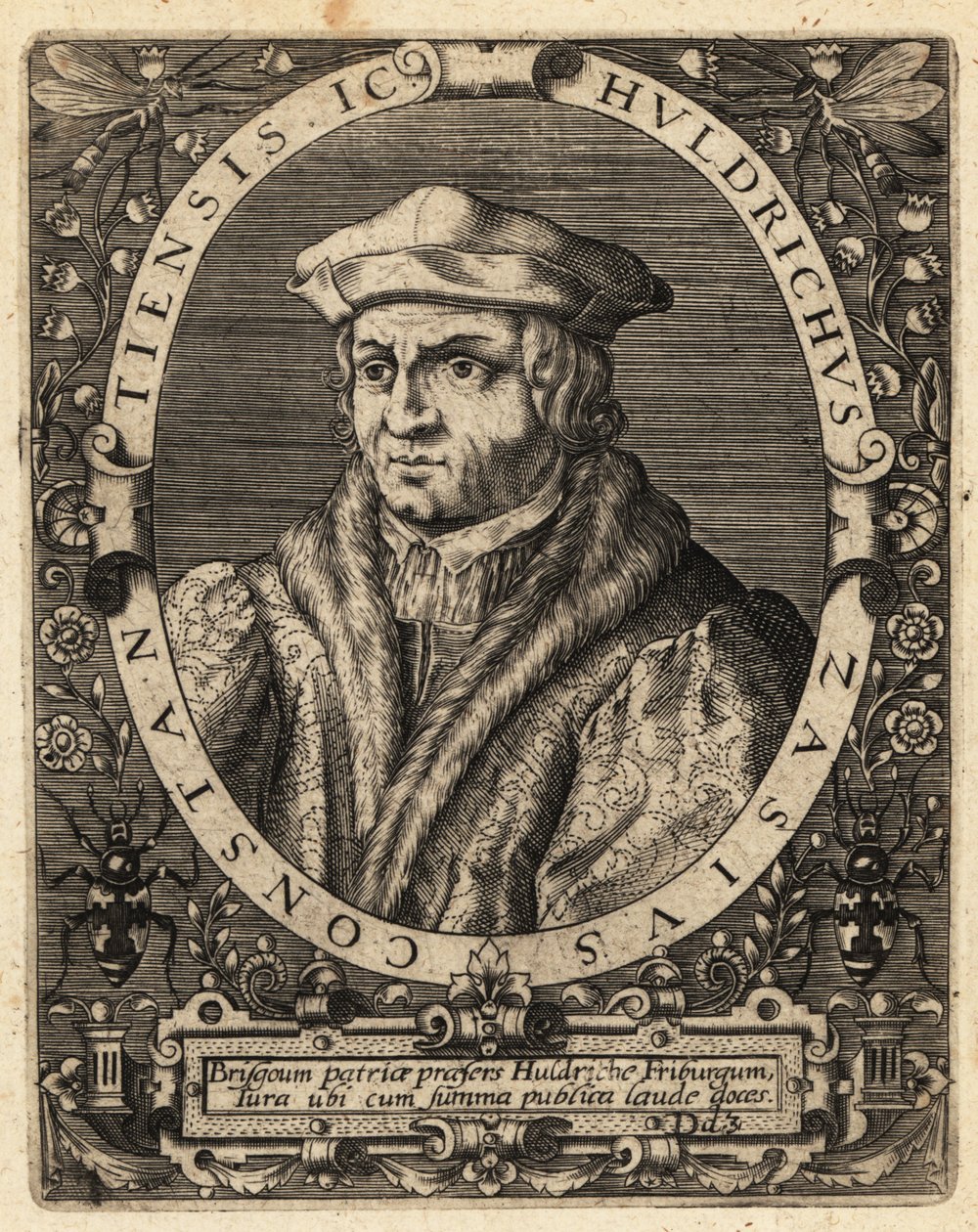 Ulrich Zasius tekijältä Theodore de Bry
