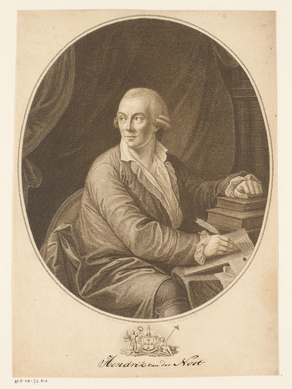 Hendrik Karel Nicolaas van der Nootin muotokuva tekijältä Theodorus de Roode