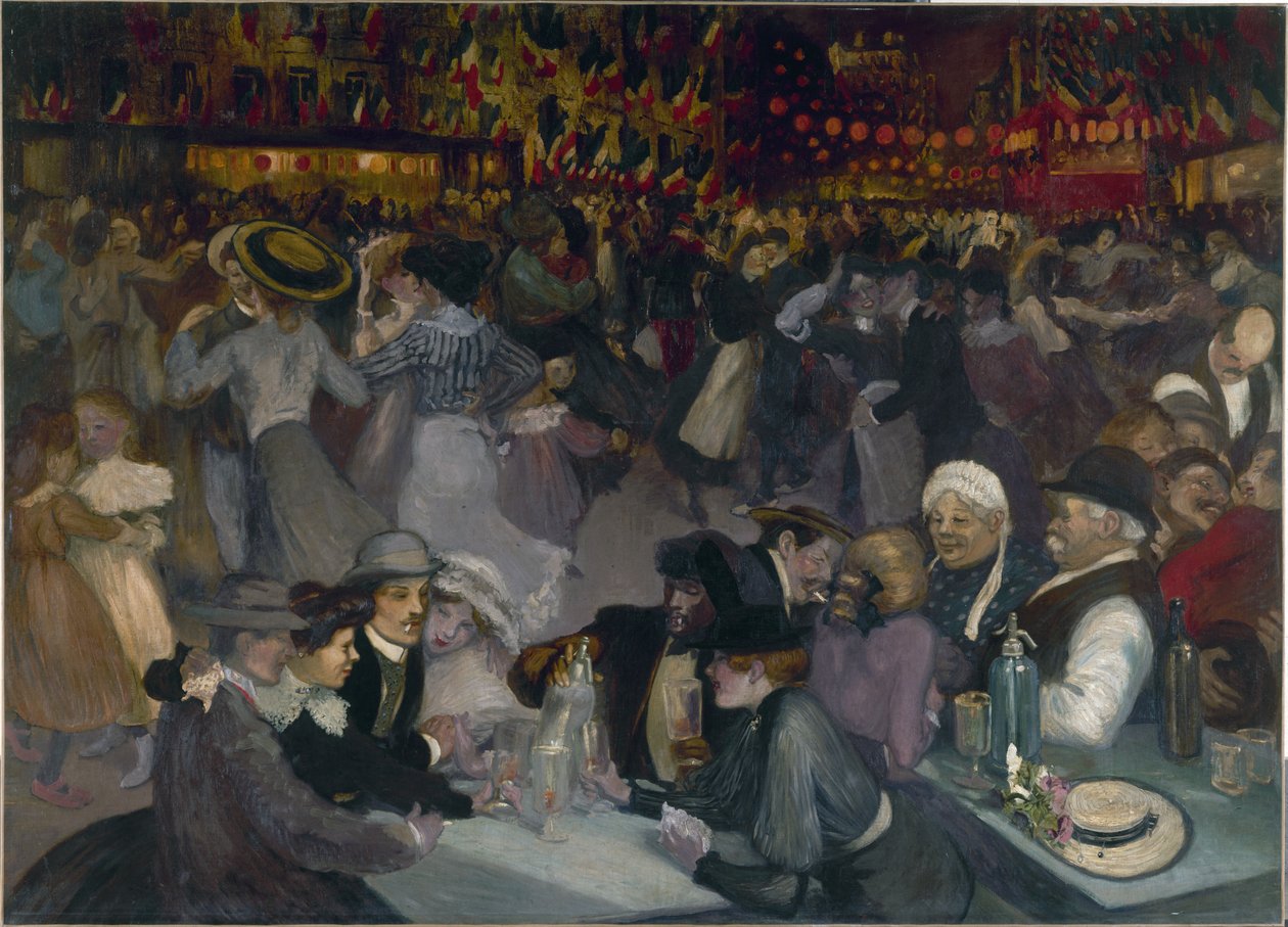 14. heinäkuuta tekijältä Théophile Alexandre Steinlen