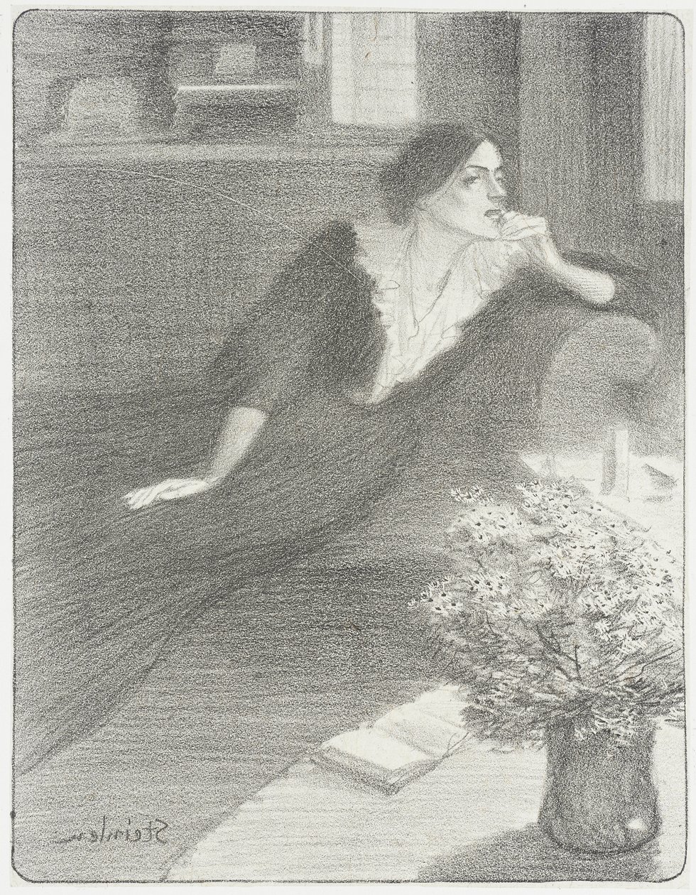 Hämärän laulu tekijältä Théophile Alexandre Steinlen