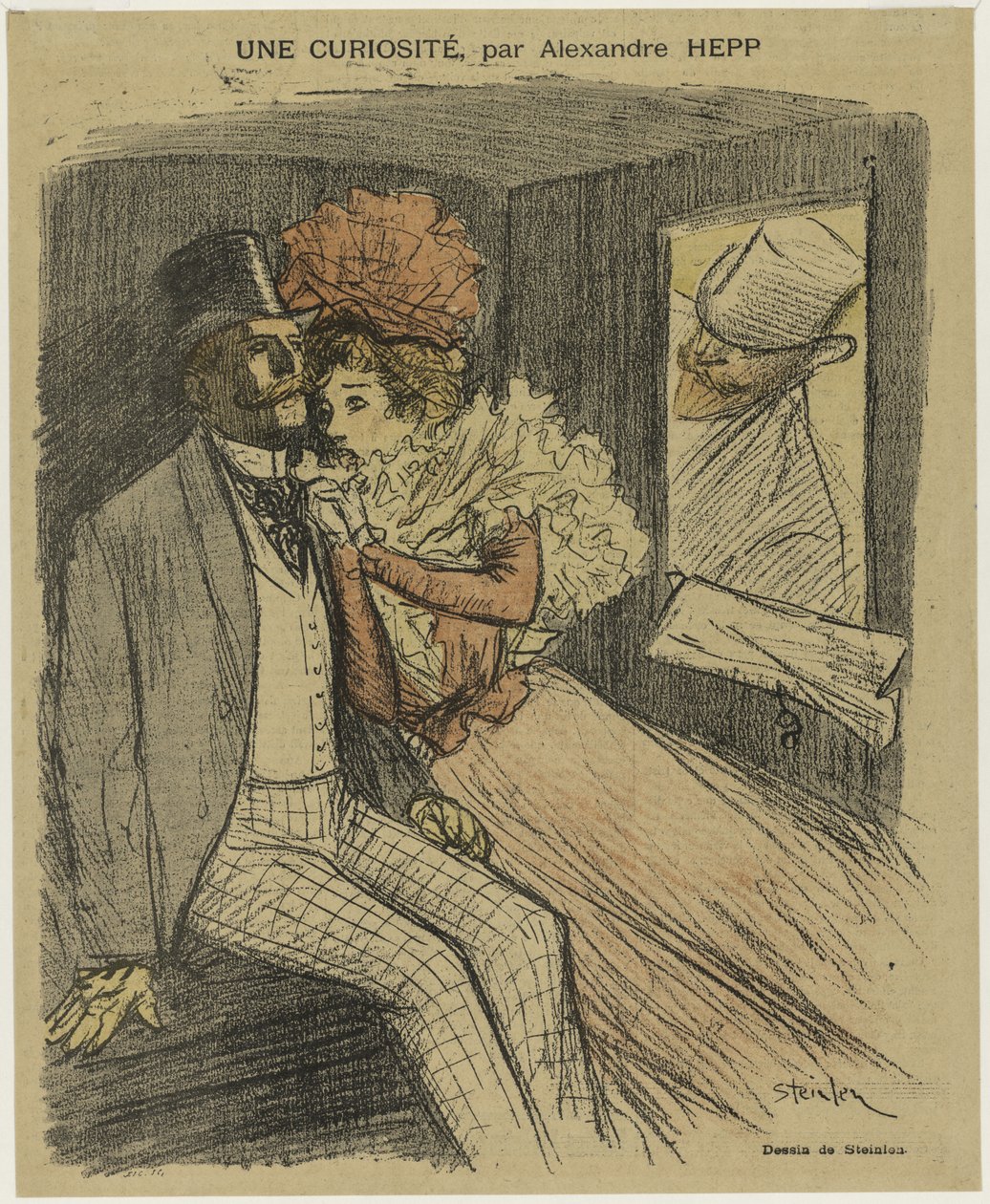 Gil Blas Illustré: Erikoisuus, Alexandre Hepp tekijältä Théophile Alexandre Steinlen