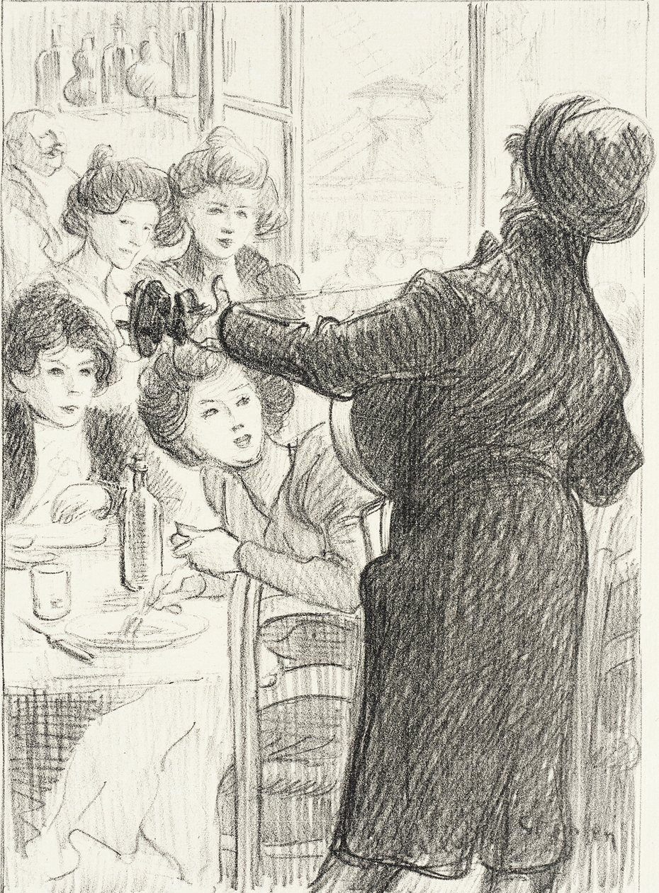 Metsän laulaja tekijältä Théophile Alexandre Steinlen