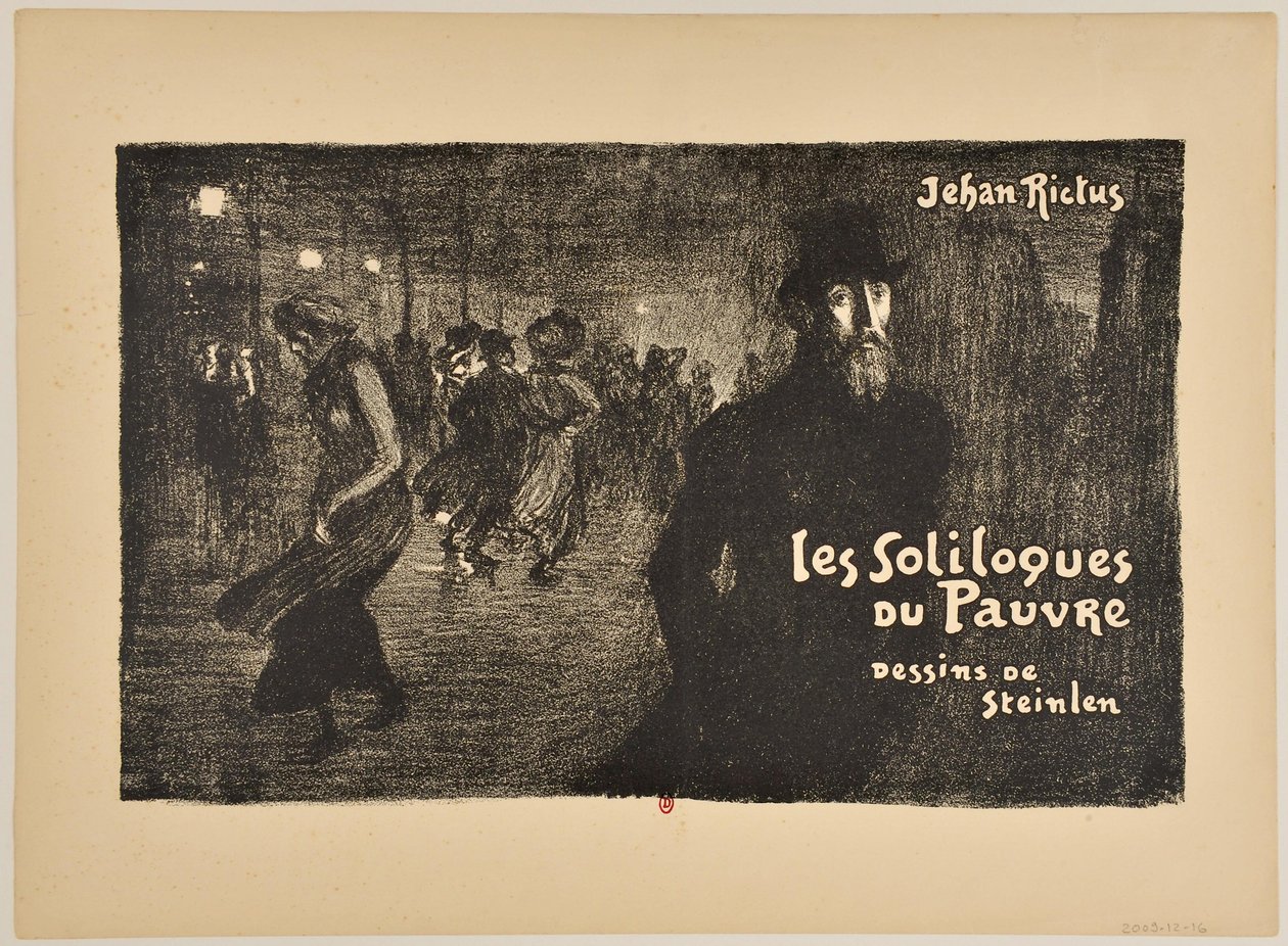 [Les Soliloques du pauvre] tekijältä Théophile Alexandre Steinlen