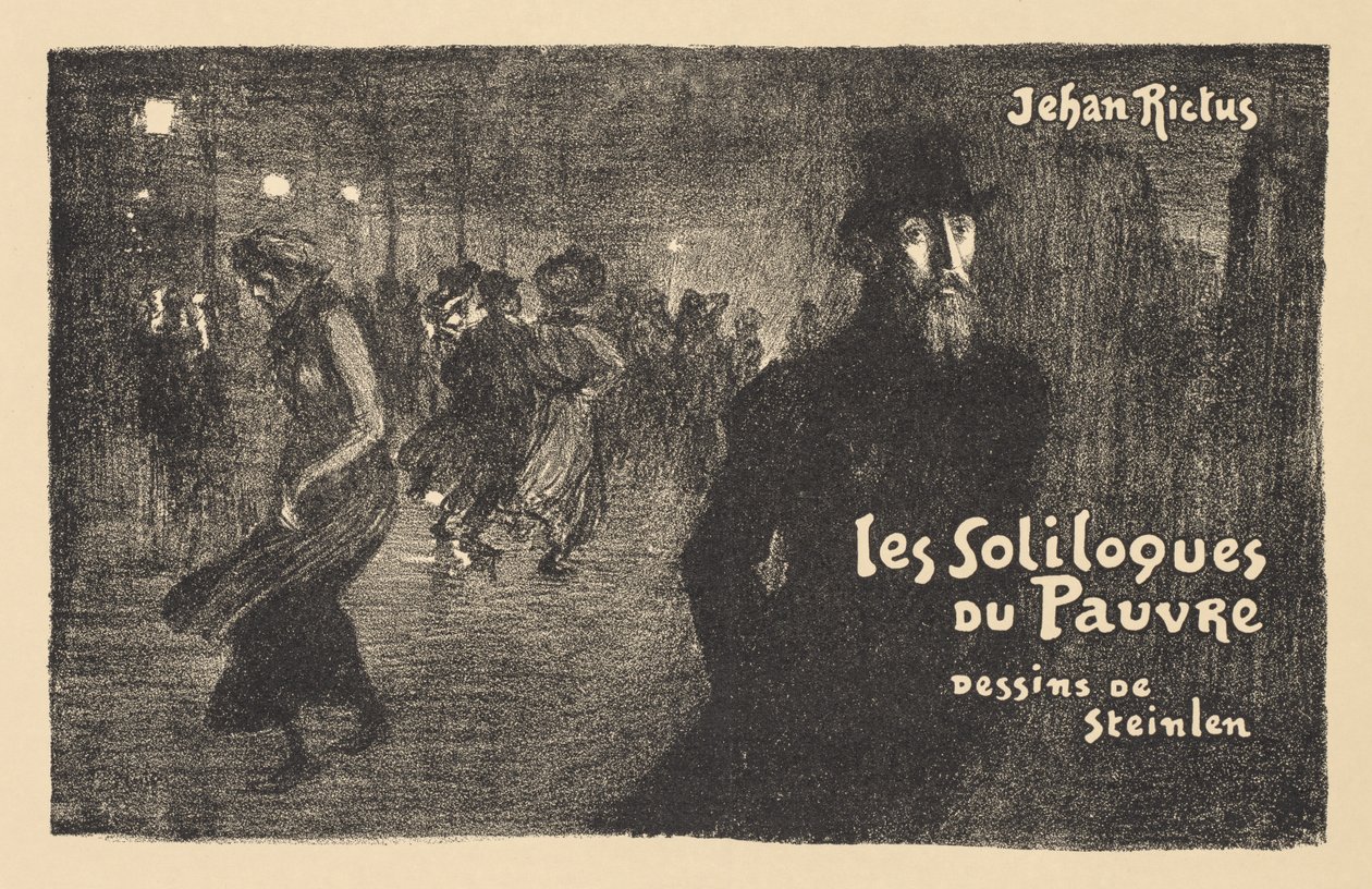 Pariisi yöllä tekijältä Théophile Alexandre Steinlen