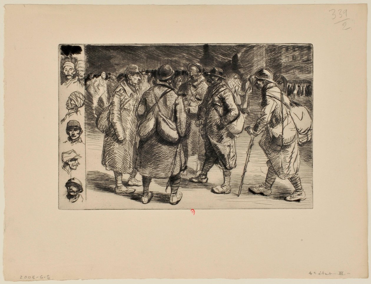 [Lomalaiset, nro 1] tekijältä Théophile Alexandre Steinlen