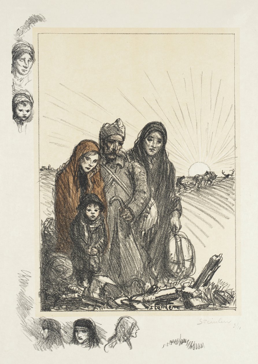 Paluu kotiin tekijältä Théophile Alexandre Steinlen