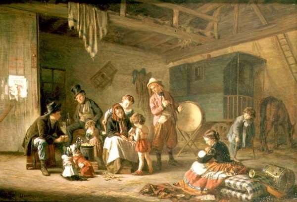 Kiertelevät pelaajat tekijältä Theophile Emmanuel Duverger