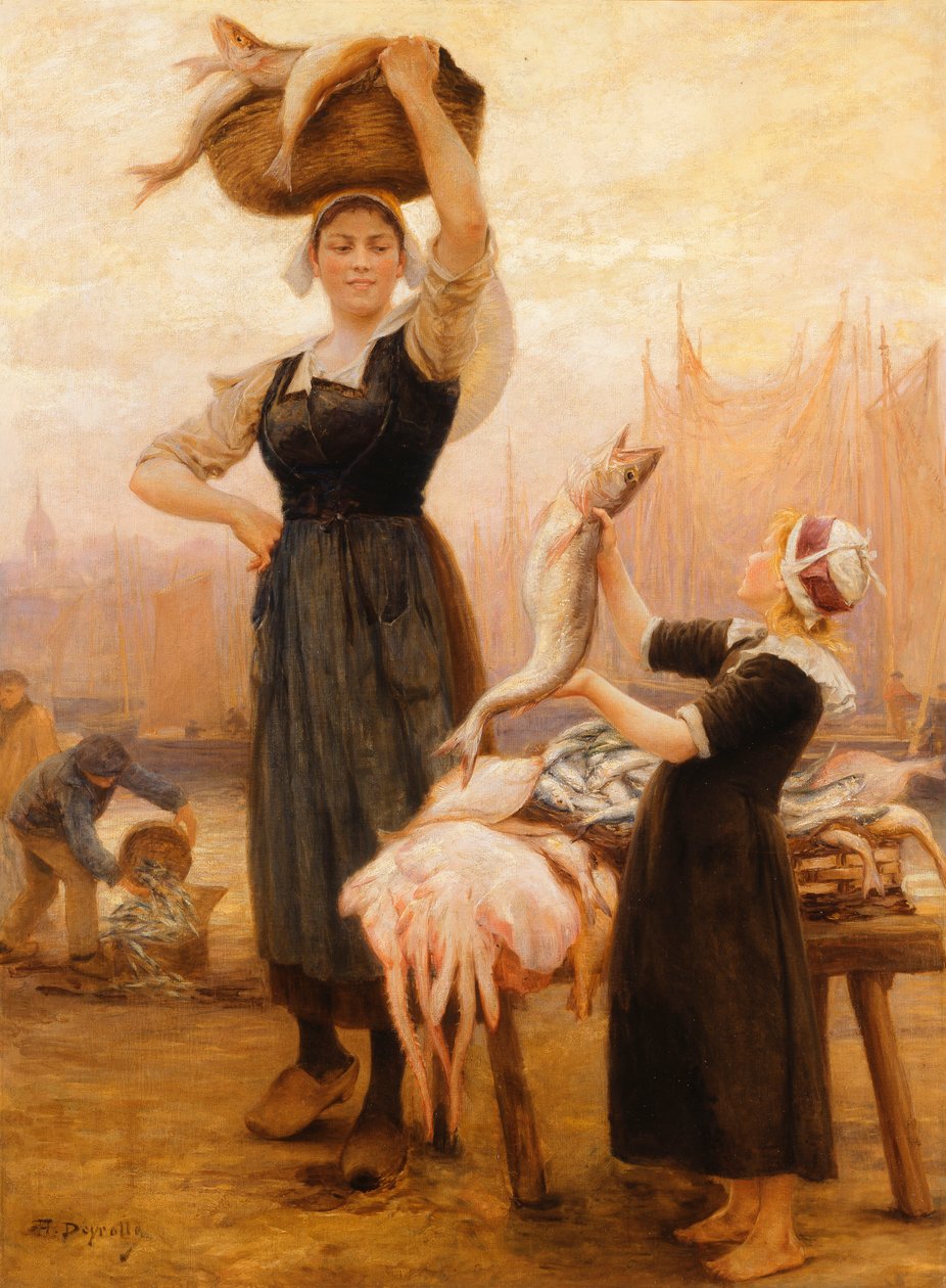 Takaisin kalastukseen, tekijältä Theophile Louis Deyrolle