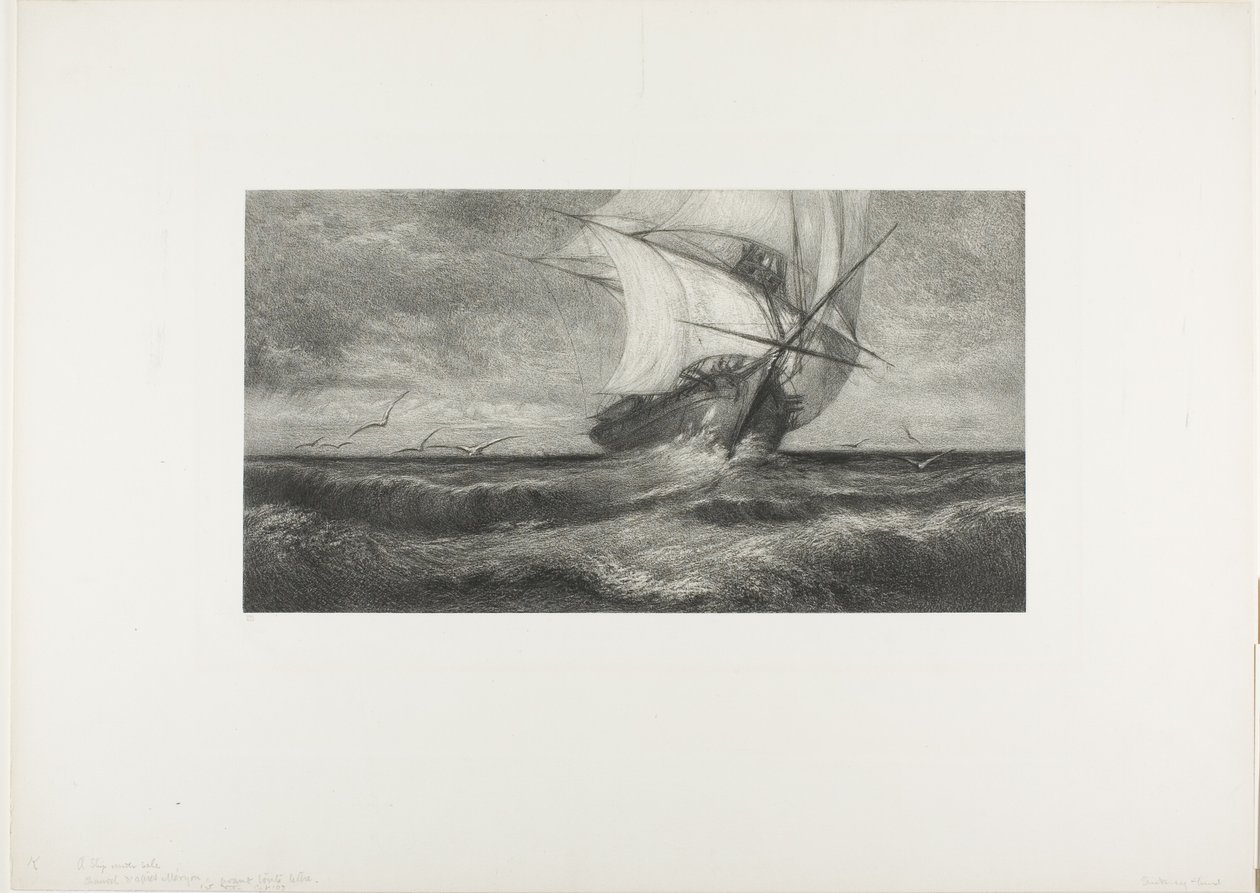 Haamulaiva tekijältä Theophile Narcisse Chauvel
