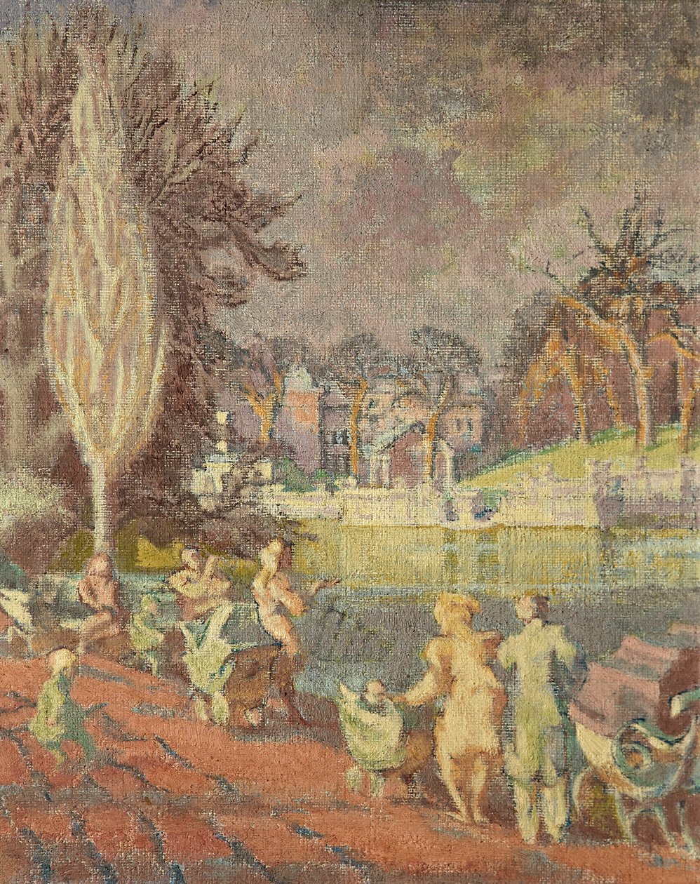 Serpentiini keväällä, Hyde Park, Lontoo tekijältä Therese Lessore