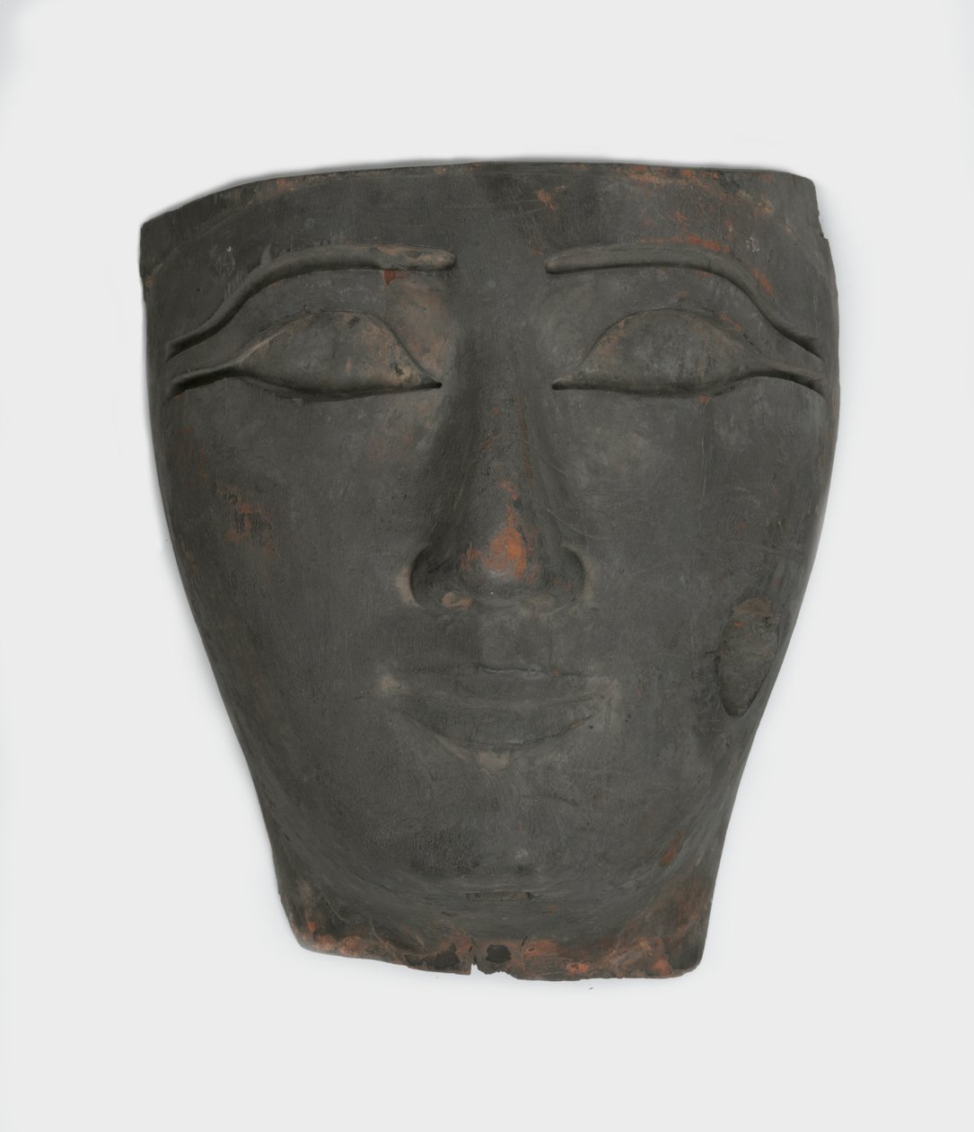 Ihmismuotoisen arkun kasvot (puu) tekijältä Third Intermediate Period Egyptian