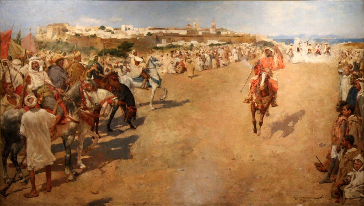 Arabialainen fantasia tekijältä Théo van Rysselberghe