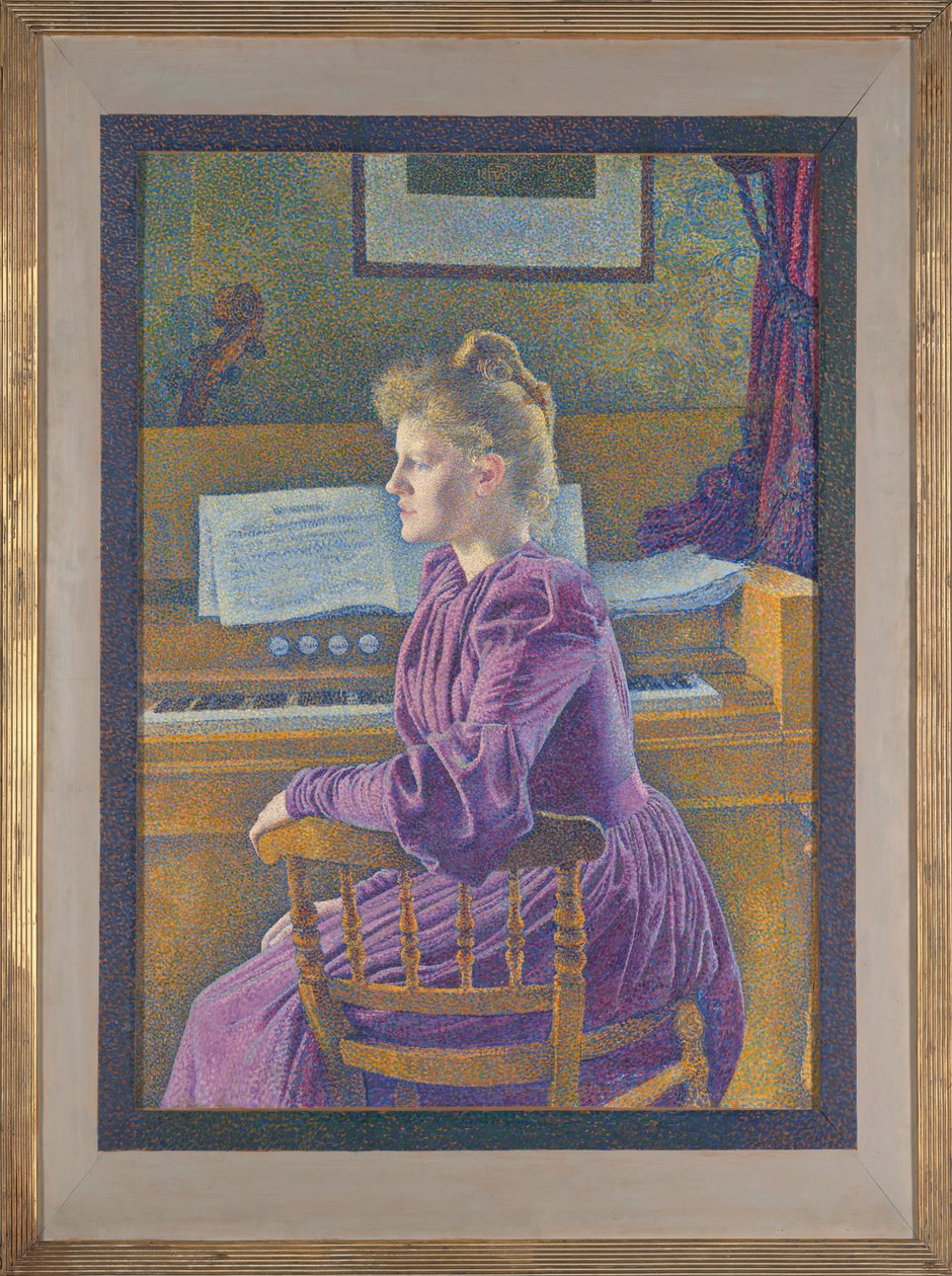 Maria Sèthe Harmoniumissa tekijältä Théo van Rysselberghe