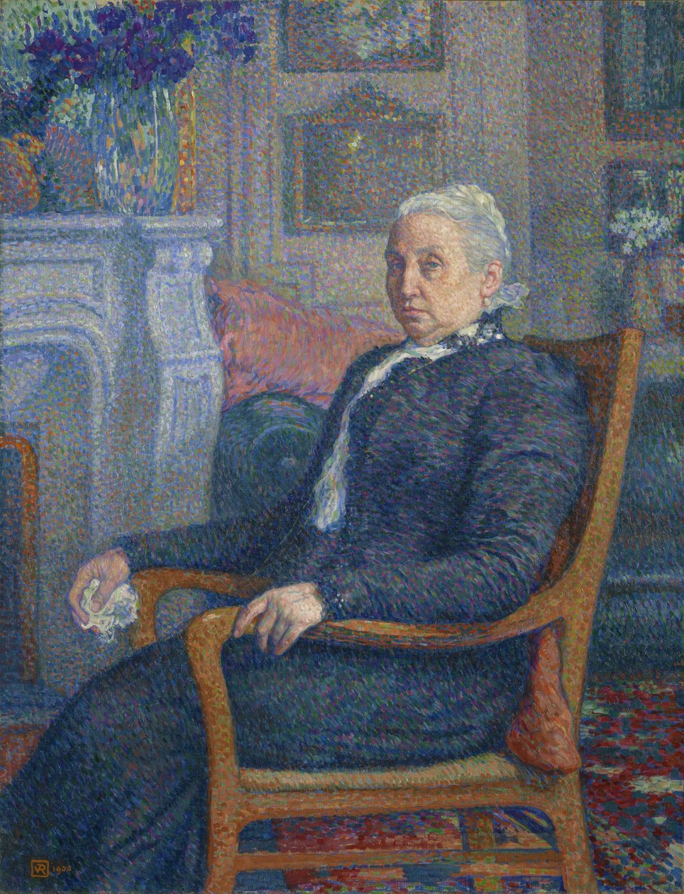 Sylvie Descamps Monnom, 1900 tekijältä Théo van Rysselberghe