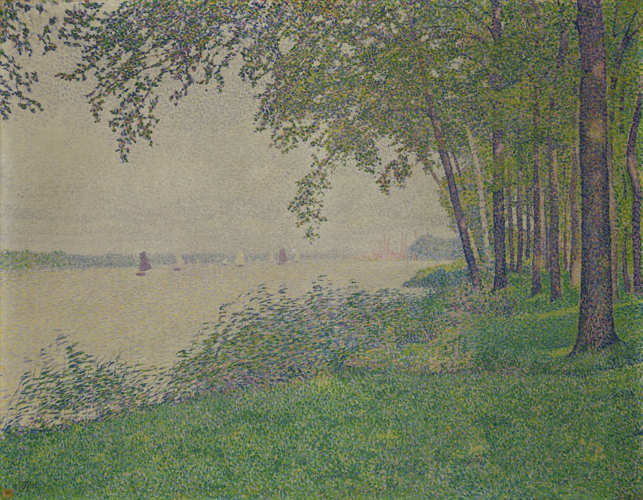 Purjeveneet, 1892 tekijältä Théo van Rysselberghe