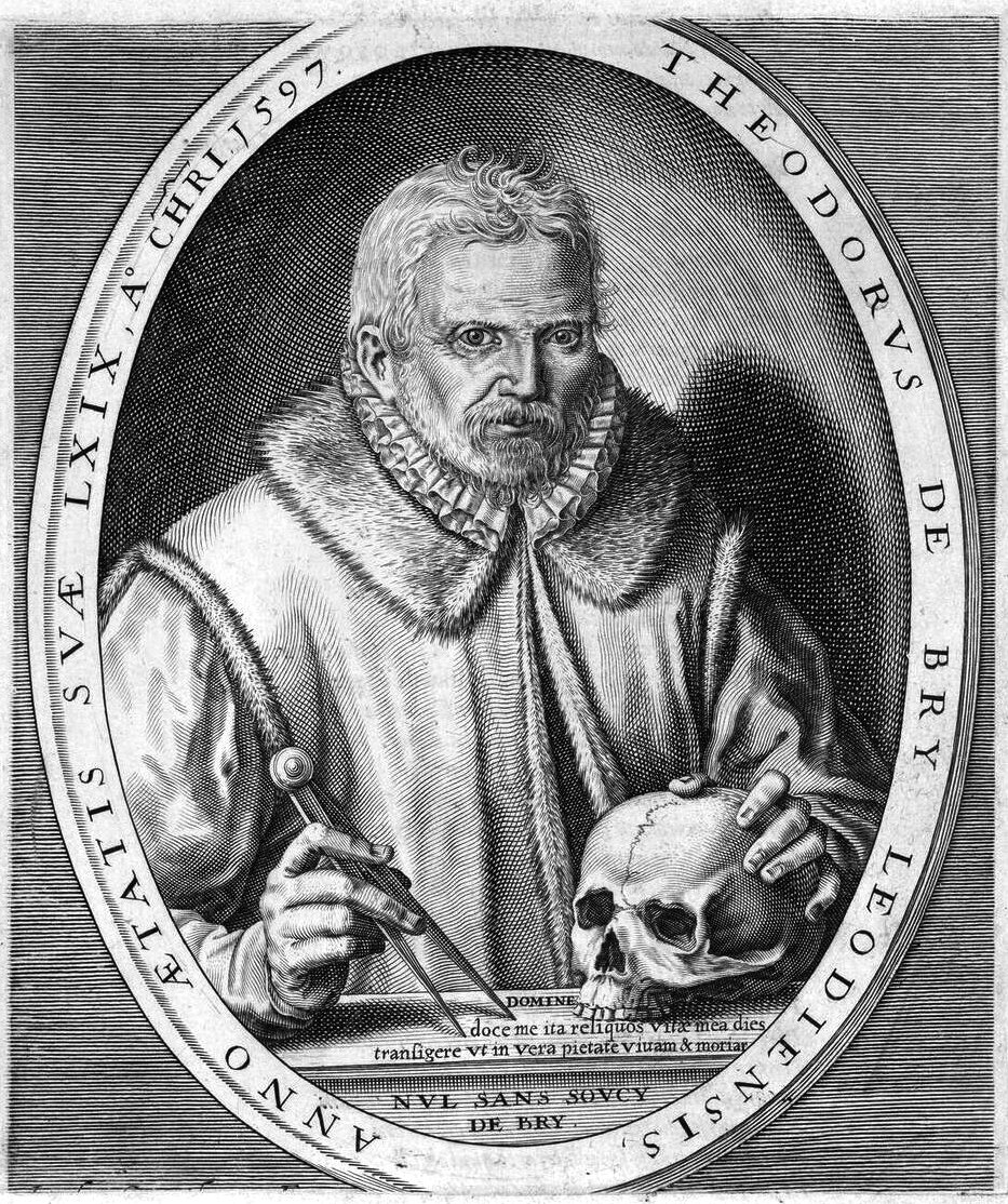 Theodor de Bryin muotokuva tekijältä Theodore de Bry