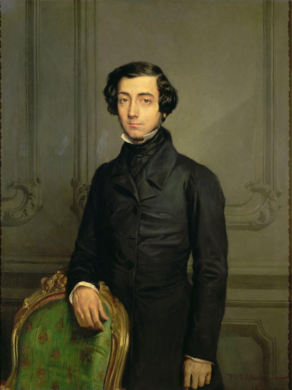 Charles-Alexis-Henri Clerel de Tocqueville (1805-59) 1850 tekijältä Théodore Chassériau