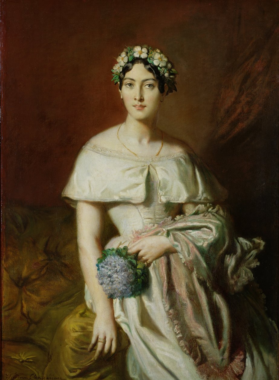 Mademoiselle Marie-Therese de Cabarrus, 1848 tekijältä Théodore Chassériau