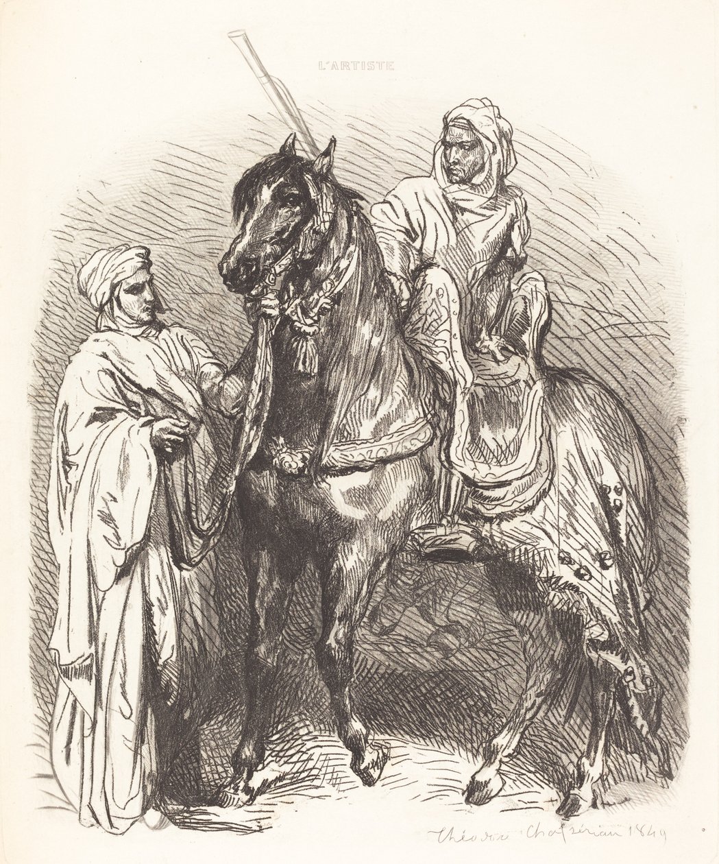 Arab Asennus tekijältä Théodore Chassériau