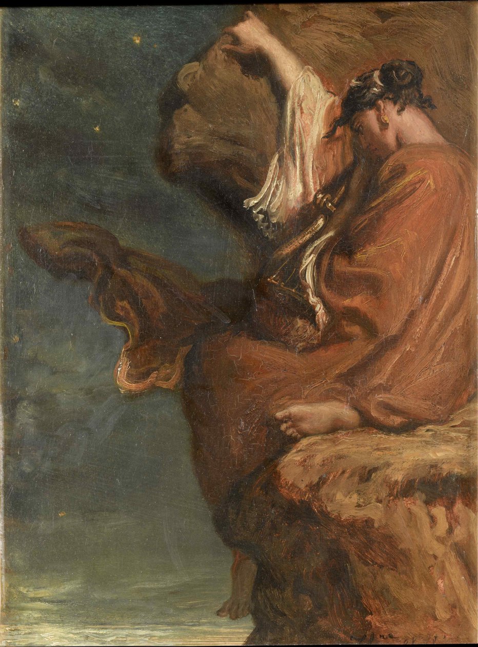 Sappho, 1849. tekijältä Théodore Chassériau
