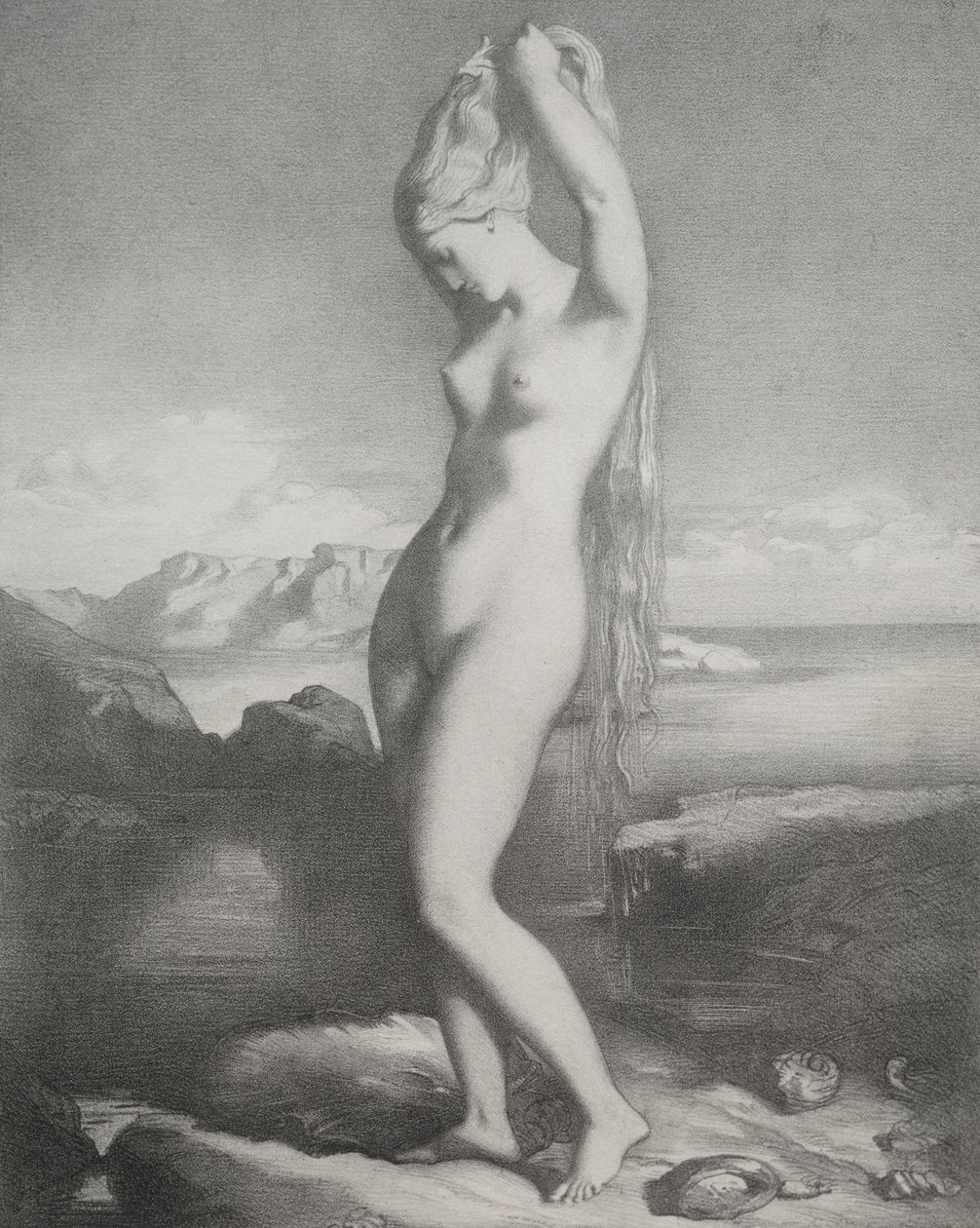 Venus Anadyomena tekijältä Théodore Chassériau